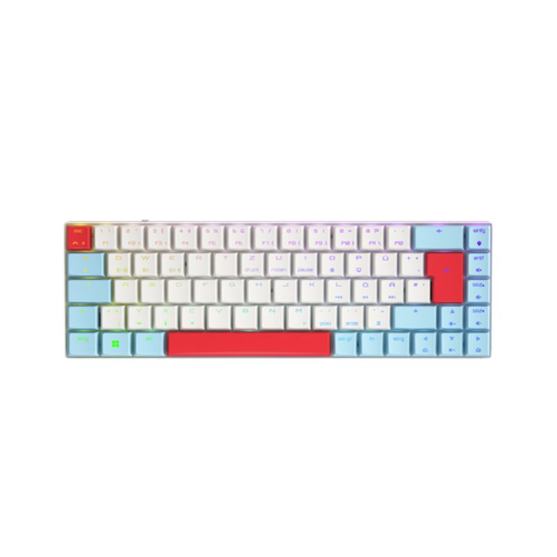 CHERRY MX MX-LP 2.1 Tastatur Mekanisk RGB Trådløs Kabling Tysk