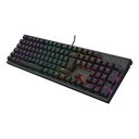 KLAWIATURA DLA GRACZY GENESIS THOR 303 DE PODSWIETLENIE RGB MECHANICZNA BROWN SWITCH CZARNA HOT SWAP – billede 3