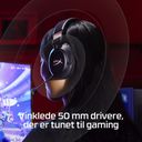 Alowwed----HyperX Flight 2 langattomat pelikuulokkeet, musta – billede 5