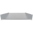 Intellinet 19 Cantilever Shelf, 2U, 2-Point Front Mount, 250mm Depth, Grey Rackhylde Grå – billede 4