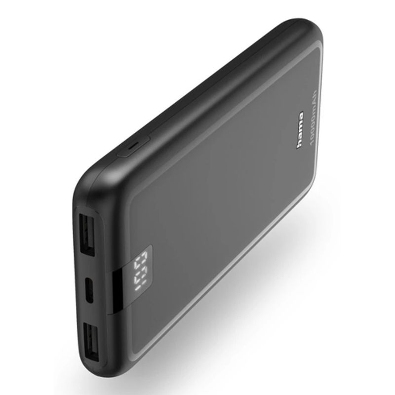 Hama 00201709 Powerbank 10000mAh 1xUSB-C 2xUSB-A Anthracit