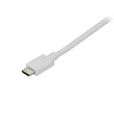 StarTech.com 6ft/1.8m USB C to DisplayPort 1.2 Cable 4K 60Hz, USB-C to DisplayPort Adapter Cable HBR2, USB Type-C DP Alt Mode to DP Monitor Video Cable, Works with Thunderbolt 3, White - USB-C Male to DP Male (CDP2DPMM6W) DisplayPort kabel 1.8m Hvid – billede 3