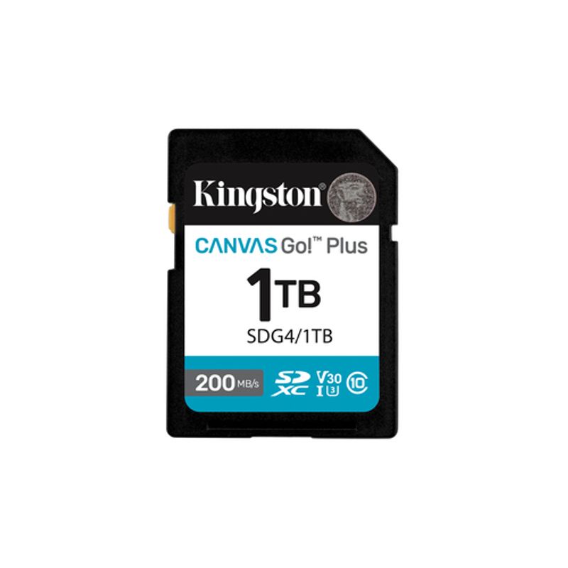 Kingston Canvas Go! Plus SDXC UHS-I Memory Card 1TB 200MB/s