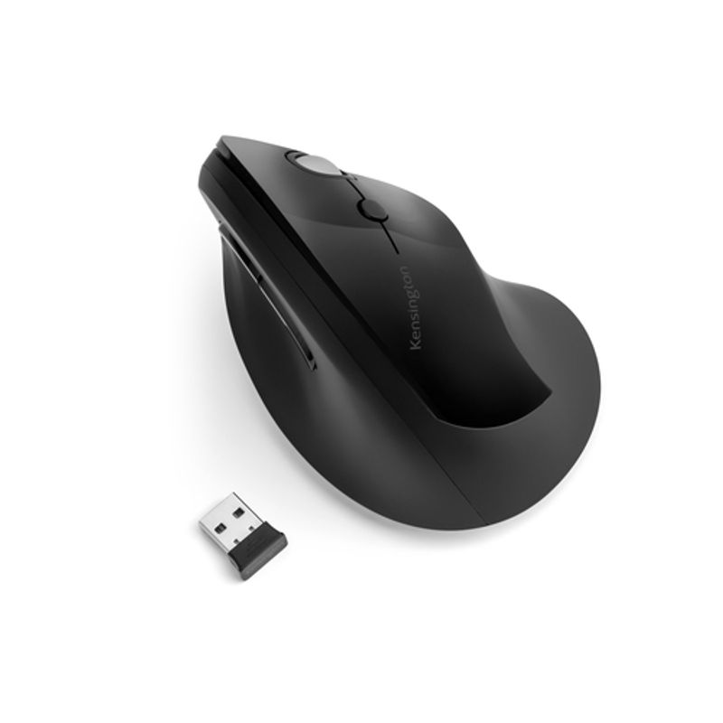 Kensington Pro Fit Ergo Vertical Wireless Mouse Trådløs Sort