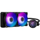 MSI MAG CORELIQUID 240R V2 Vandkøler 1-pack Sort 120 mm – billede 1