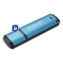 Kingston IronKey Vault Privacy 50 Series 64GB USB 3.2 Gen 1 USB stick Blå – billede 2