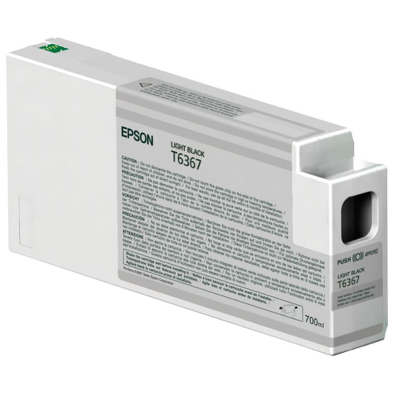 Epson UltraChrome HDR Lys sort Blæk C13T636700