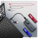 AXAGON Ekstern Lagringspakning USB-C 3.2 (Gen 2) M.2 NVMe Card / PCIe (NVMe) – billede 8