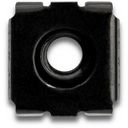 StarTech.com 10-32 Cage Nuts - 50 Pack - Rack Mount Clip Nuts - For Square Hole Server Rack - Black (CABCAGENUTS1032) Burmøtrik Sort – billede 3