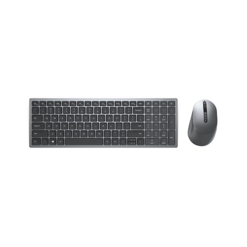 Dell Multi-Device KM7120W Sæt med mus og tastatur Saks Trådløs US International