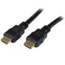 StarTech.com 0.5m High Speed HDMI Cable - Ultra HD 4k x 2k HDMI Cable - HDMI to HDMI M/M - 50cm HDMI 1.4 Cable - Audio/Video Gold-Plated (HDMM50CM) HDMI-kabel 50cm Sort – billede 1