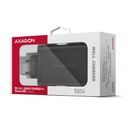 Axagon ACU-DPQ100 1xUSB + 2xUSB-C 100W Sort – billede 9