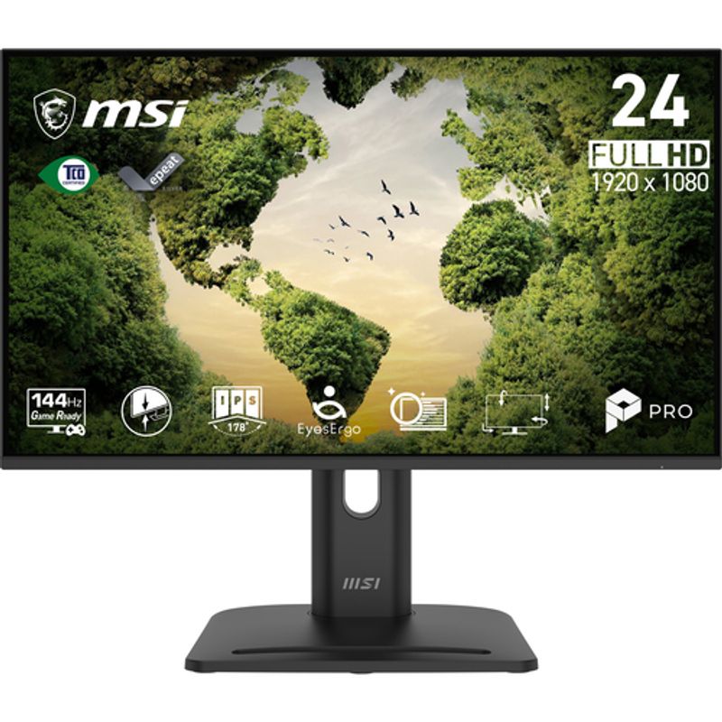 MSI Pro MP245PGN E14 23.8 IPS 1920 x 1080 (Full HD) HDMI DisplayPort 144 Hz
