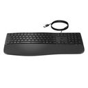 HP 485 Comfort Tastatur Pressestempel Kablet Tysk – billede 1