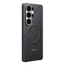 Samsung M3 Carbon Magnet Gray Beskyttelsescover Mørkegrå – billede 2