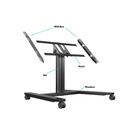 Multibrackets M Public Display Stand 80 HD Wheelbase Single Vogn med hjul LCD display 32-55 – billede 7