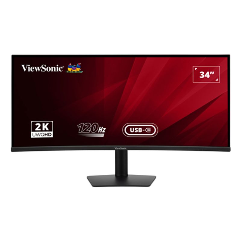 ViewSonic VA3420C 34 IPS 3440 x 1440 (UltraWide) HDMI DisplayPort USB-C 120Hz Dockingskærm