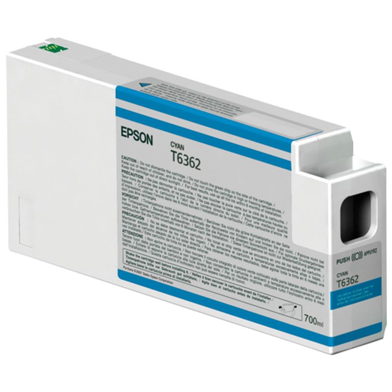 Epson UltraChrome HDR Cyan Blæk C13T636200