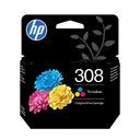 HP 308 Black/Tri-Color Original Ink Cartridge Comb – billede 1
