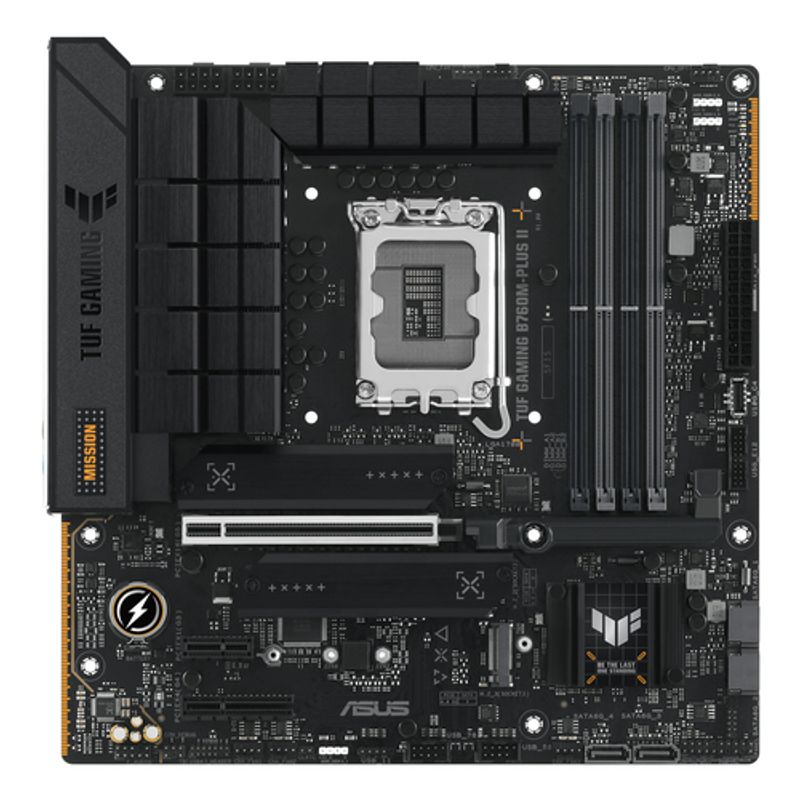 ASUS TUF GAMING B760M-PLUS II Micro-ATX LGA1700 sokkel Intel B760