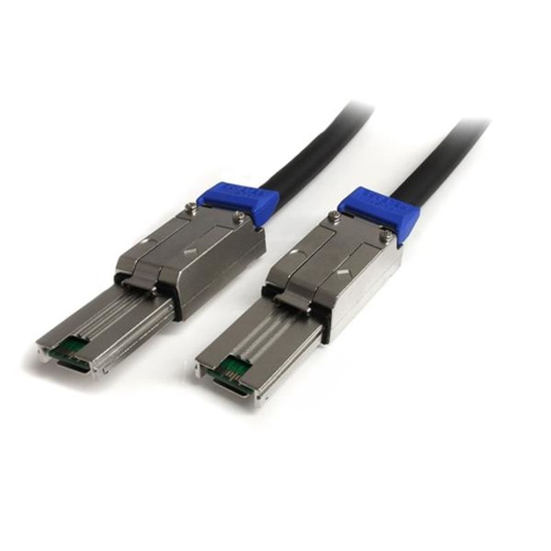 StarTech.com Serial Attached SCSI (SAS) eksternt kabel Sort 2m