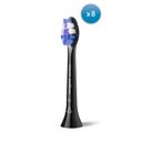 Koncówka Philips Sensitive HX6058/88 8-pack brush heads, 8 pc(s), Black, 3 month(s), Extra soft, Niemcy – billede 1
