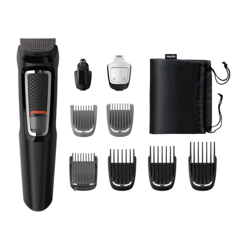 Philips Multigroom Series 3000 MG3740 Trimmer Sort Sølv