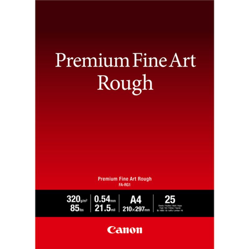 Canon Premium FA-RG1 Fint kunsttrykpapir A4 (210 x 297 mm) 25ark
