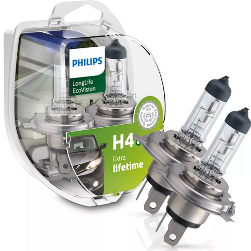Philips LongLife EcoVision 12342LLECOS2 Længere levetid